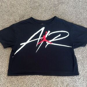 Jordan Girls crop T-shirt